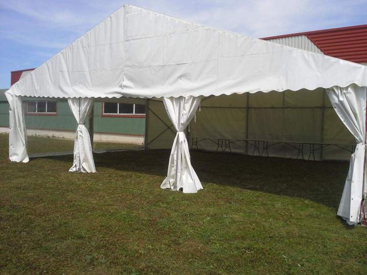 Chapiteau avec bâche PVC Île-de-France