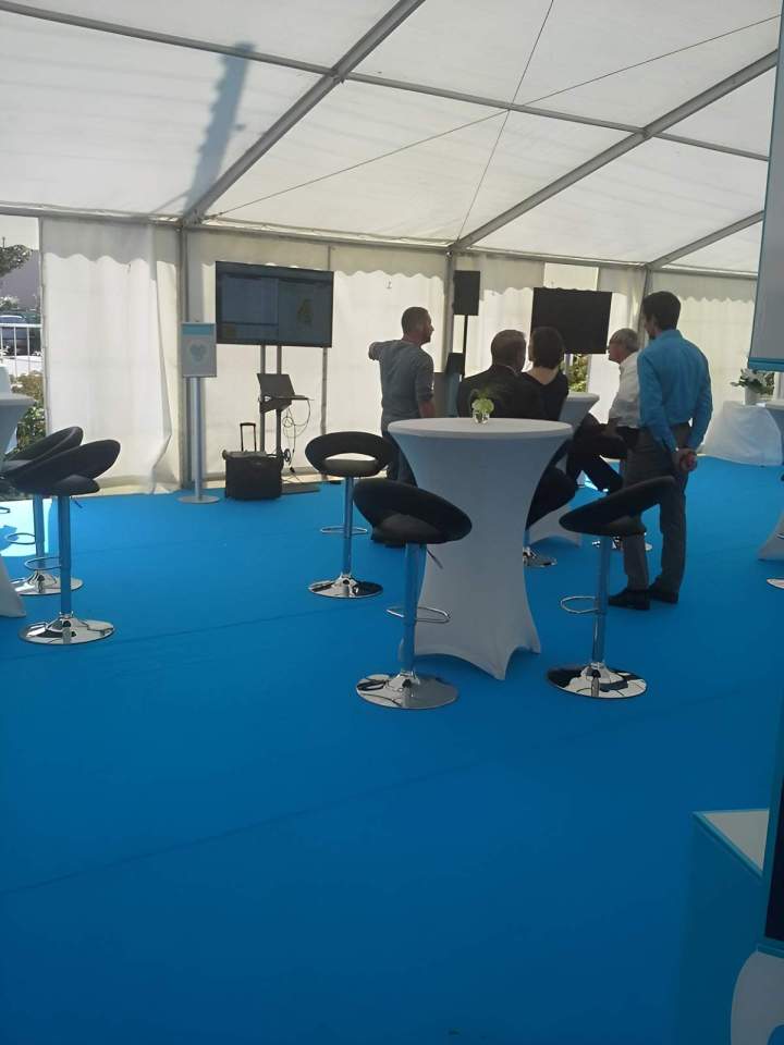 Sono et écran stand professionnel Île-de-France